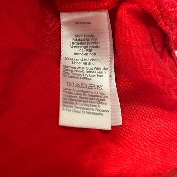 J. Crew Vibrant Red Tank Top - Picture 3 of 4